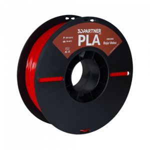 Filamento PLA 1.75mm 1KG - Rojo Veloz